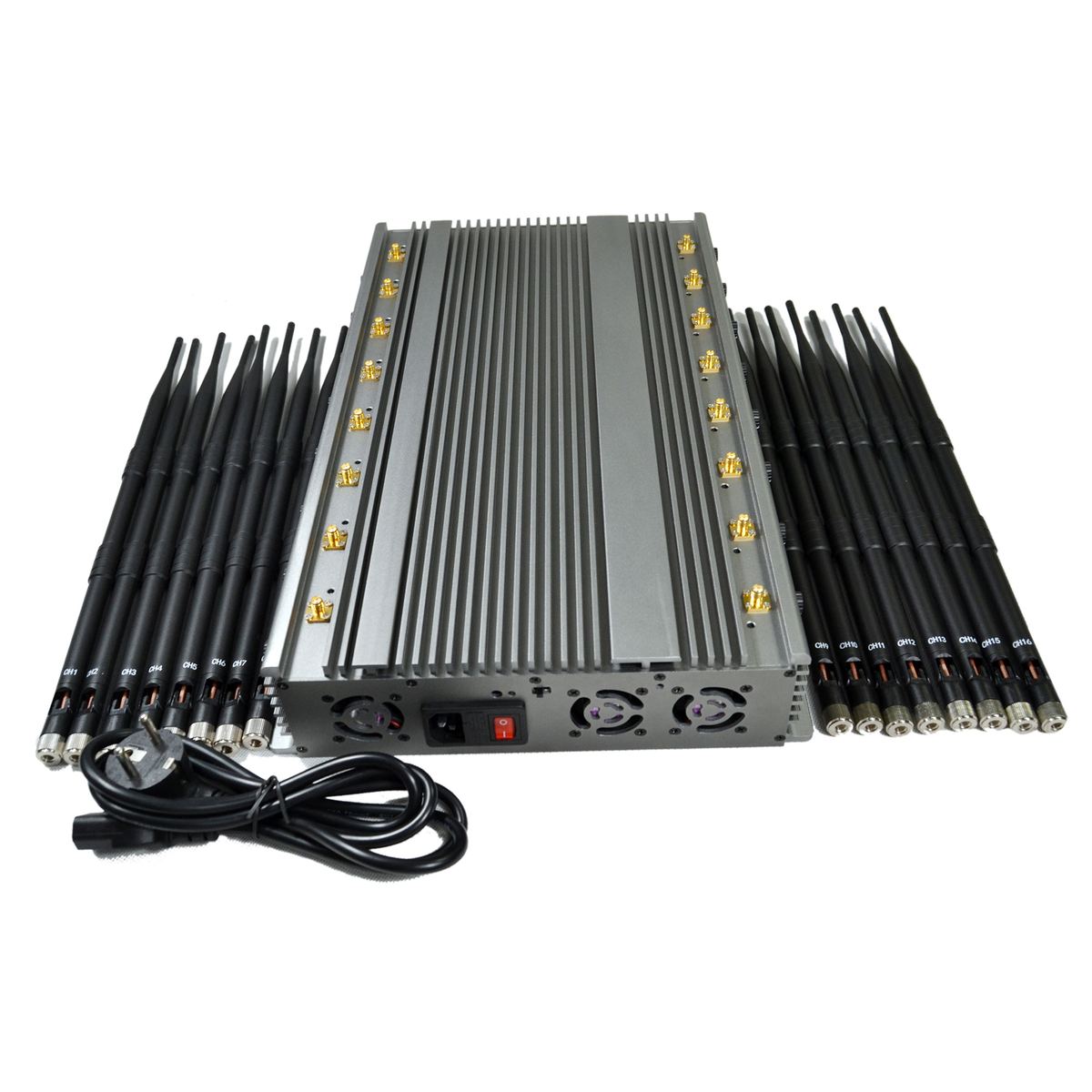 16 band adjuestable Signal Jammer